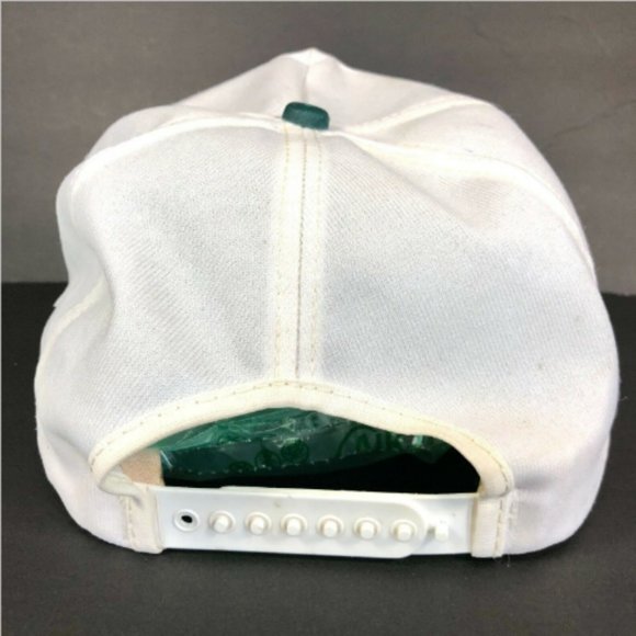 Vintage 1990 Oakland A's AL Champs Snapback Hat New Era USA High Crown - Picture 4 of 9